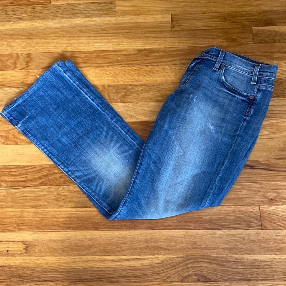Citizens Of Humanity Women’s Embellished Blue Light Wash Jeans Size 30